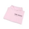 Funnel manager parkrun volunteer light pink hoodie folded