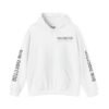 Run Director parkrun volunteer white hoodie front