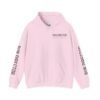 Run Director parkrun volunteer pink hoodie front