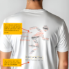 Customised locations back parkrun tourist shirt