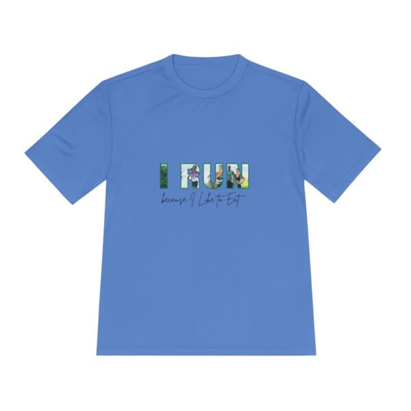 I Run Because I Like to Eat_carolina blue