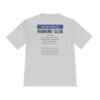 Gateau Gazelles customised run club wicking t shirt