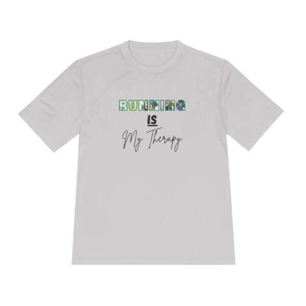 Running is My Therapy Moisture wicking t shirt