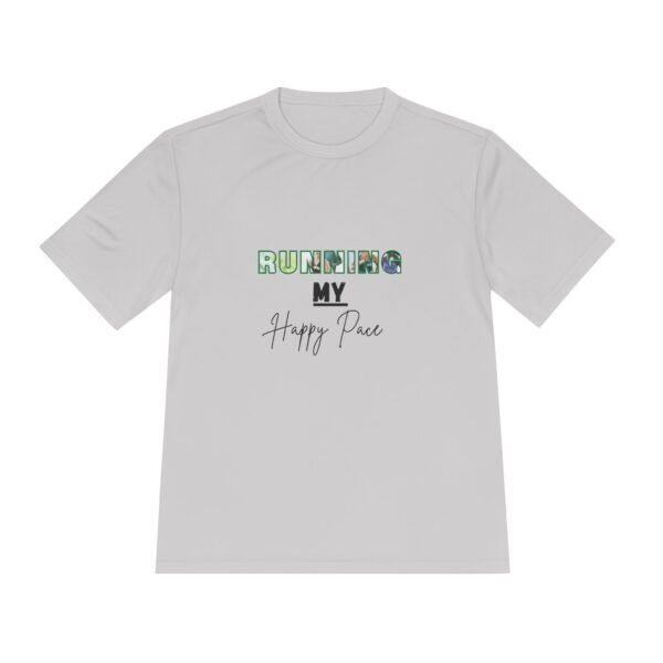 Running: My Happy Pace Moisture wicking tee shirt