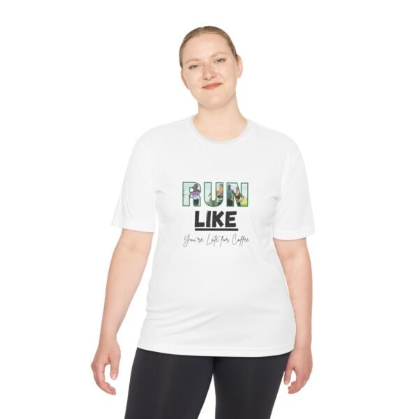Run Like You're Late for Coffee t shirt