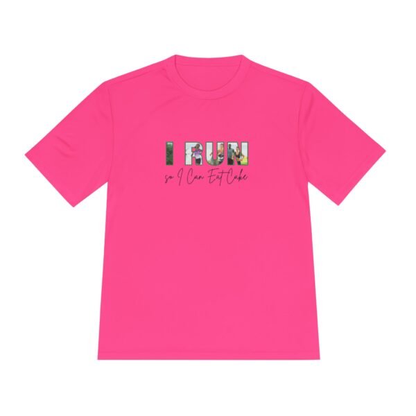I Run So I Can Eat Cake tee shirt