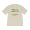 Eat, Sleep, Run, Repeat, fun slogan wicking t-shirt