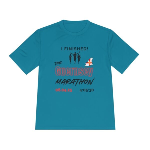 Guernsey customised marathon finisher t shirt