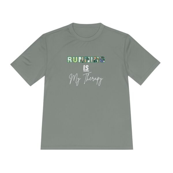 Running is My Therapy Moisture wicking t shirt