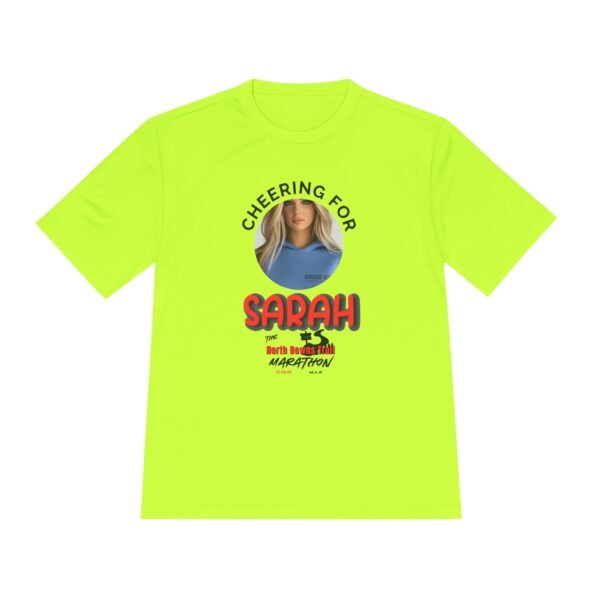 North Downs Trail customised marathon support crew wicking t shirt