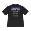 Macchiato Milers customised run club wicking t shirt