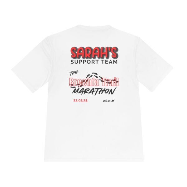Brechfa Trail customised marathon support wicking t shirt