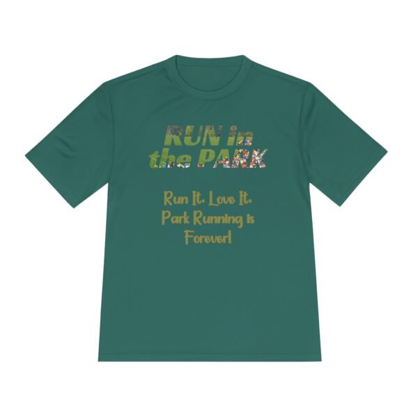 Run It, Love It, fun slogan wicking t-shirt