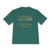 Run Now; Excuses Afterwards, fun slogan wicking t-shirt