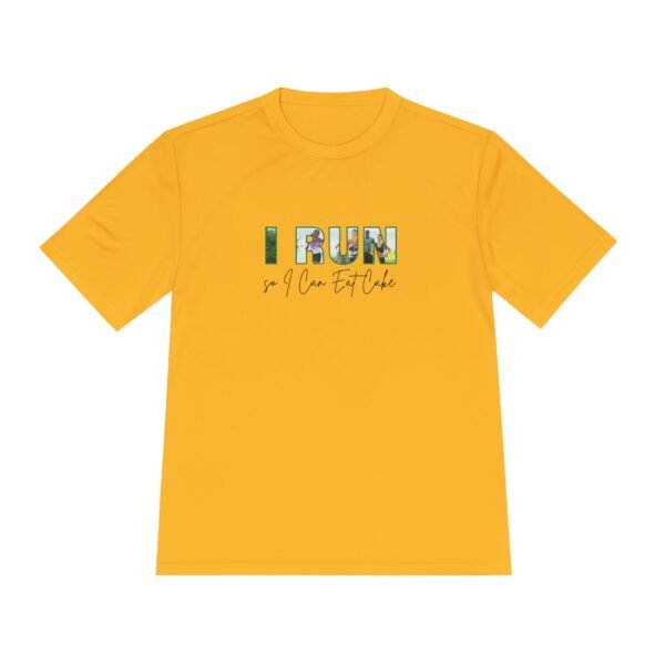 I Run So I Can Eat Cake tee shirt