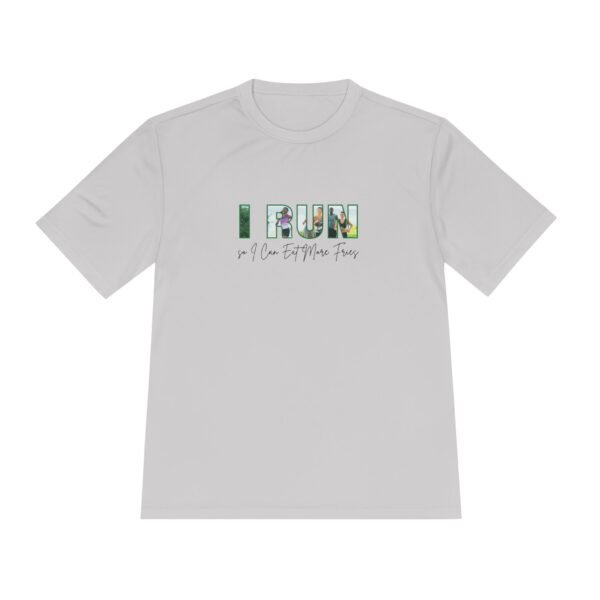 I Run So I Can Eat More Fries tee shirt