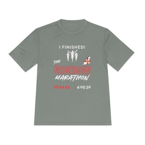 Guernsey customised marathon finisher t shirt