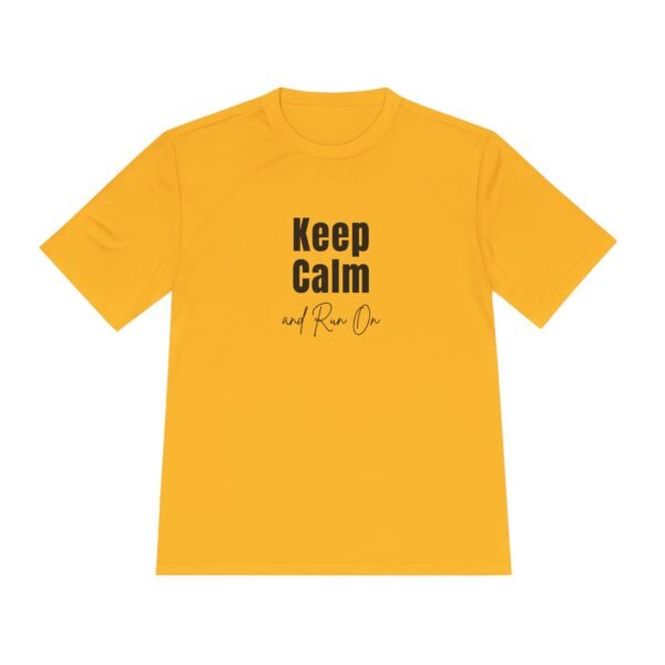 Keep Calm and Run On t-shirt
