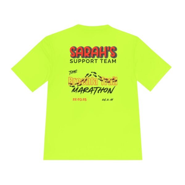 Brechfa Trail customised marathon support wicking t shirt