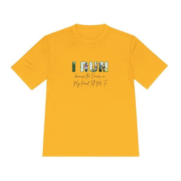 I Run Because the Voices in My Head Tell Me_gold_front
