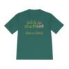 Rain or Shine, fun slogan wicking t-shirt