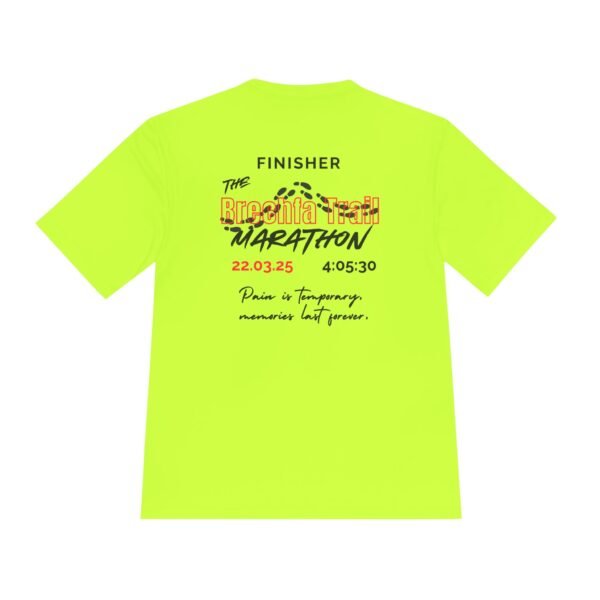 Brechfa Trail customised marathon finisher t shirt