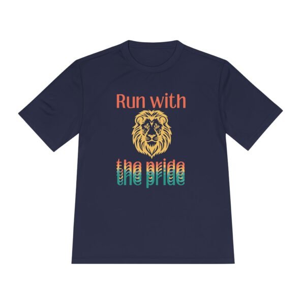 Run with the Pride running wicking t shirt