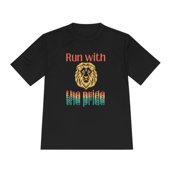Run with the Pride running wicking t shirt
