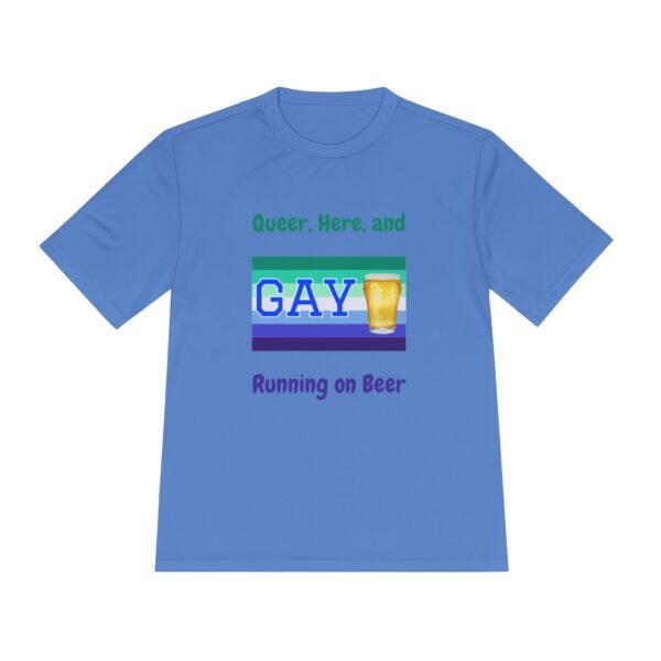 Queer Here and Running on Beer_blue