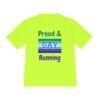 Powerful and Running_neon yellow