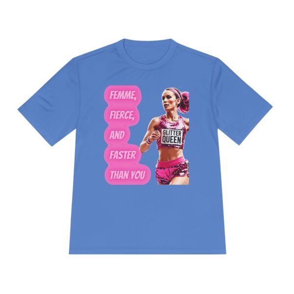 Femme Fierce and Faster Than You_blue
