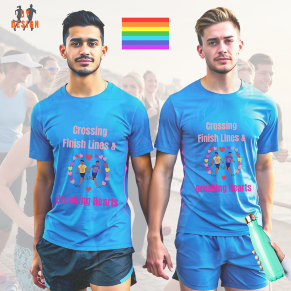 Crossing finish lines_LGBT_carolina blue