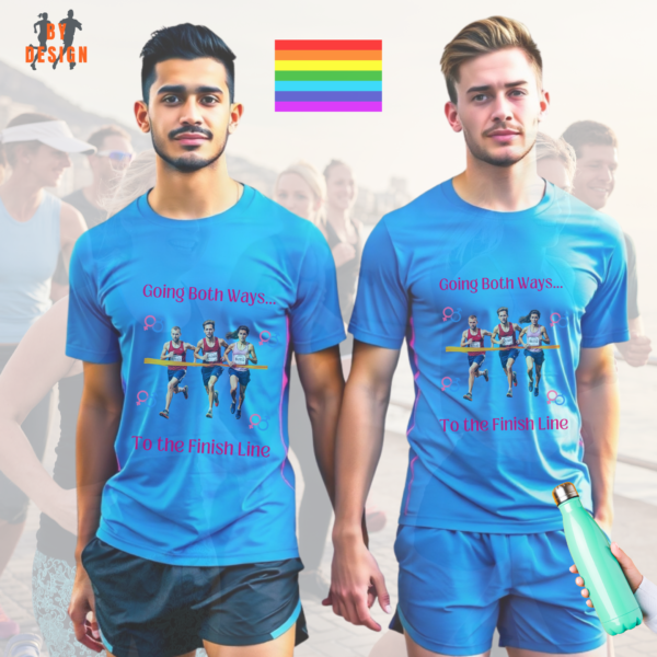 Going Both Ways... To the Finish Line_LGBT_carolina blue