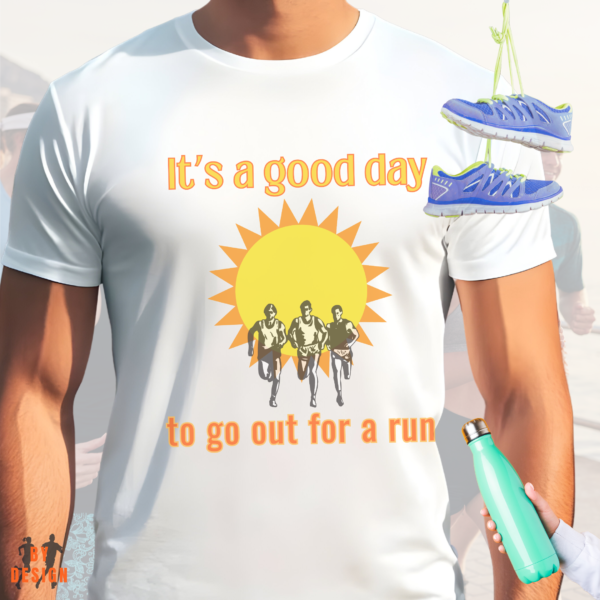 Its a good day to go_sunshine_male_front_white