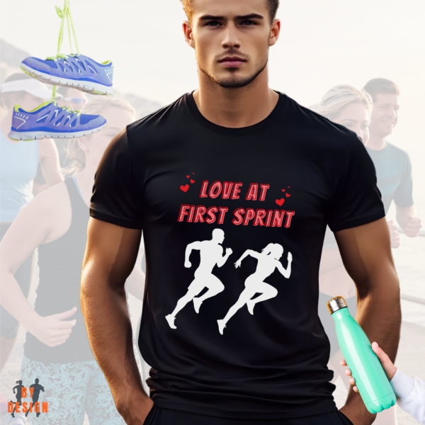 Love at first sprint_male_front_black