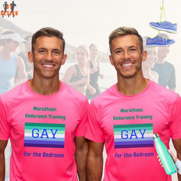 Marathons_ Endurance Training for the Bedroom_LGBT_neon pink