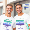 My Heart Races for Cute Boys & Finish Lines_LGBT_white