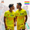 Running Towards My True Self_LGBT_neon yellow