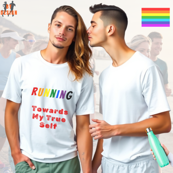 Running Towards My True Self_LGBT_white