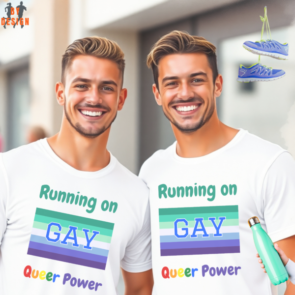 Running on Queer Power_LGBT_white