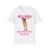 My Legs Have Their Own Fan Club Graphic Tee for Women