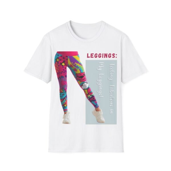 Feeling Fabulous in My Leggings Graphic Tee for Women