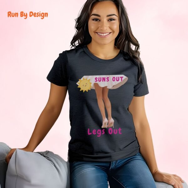 Sun is Out, Legs Out_dark heather t-shirt