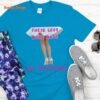 These Legs Were Made for Strutting_sapphire blue t-shirt