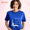 Who Knew Exercise Could Be This Sexy_royal blue t-shirt